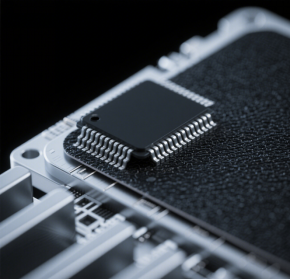 石墨烯墊片填充后的緊密貼合效果圖